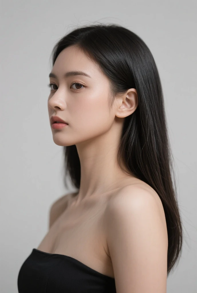 Masterpiece, high quality, high resolution, ultra detailed, perfect anatomy, beautiful eyes, beautiful girl, portrait, nsfw, profile