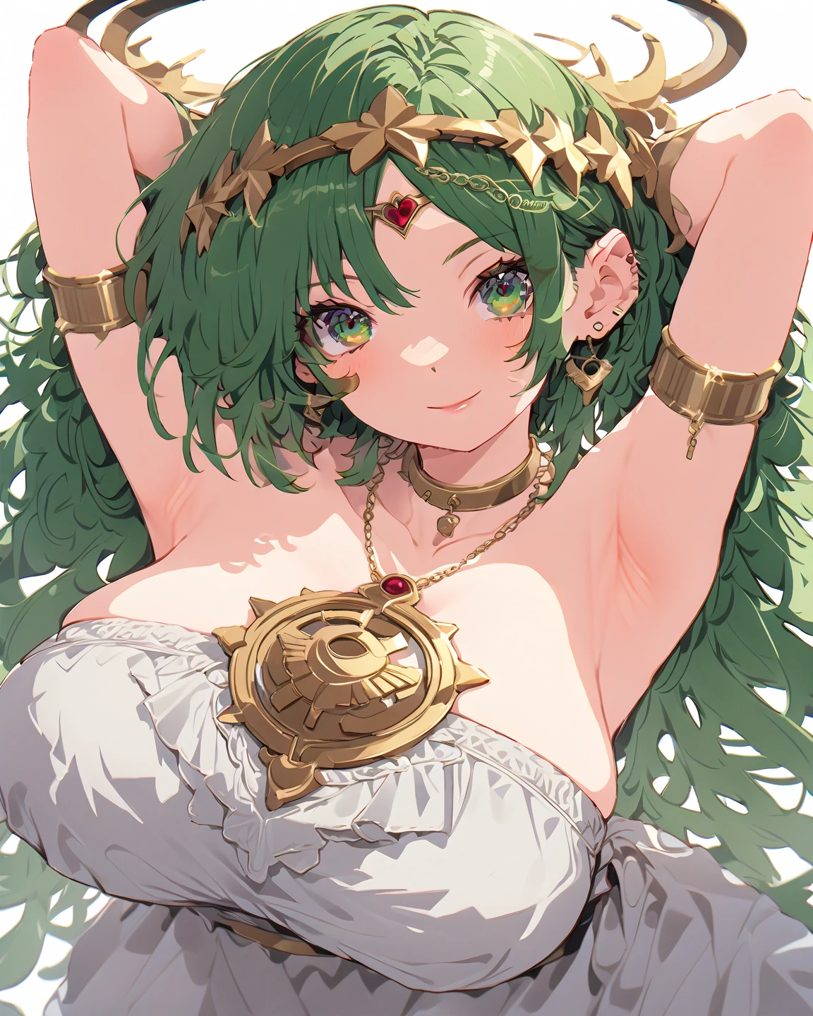 1girl, Hypnotized Palutena, shiny skin, naughty, lustful eyes, necklace, schlick, naked, submissive position,rolling eyes, completely naked her mouth open, blowjob, cock inside of her mouth, fucking her mouth, blowjovb, expressive ahegao expression, Palutena frozen in ecstasy, completely pleased, enjoying, curvy body, her Curve spine, lying down.