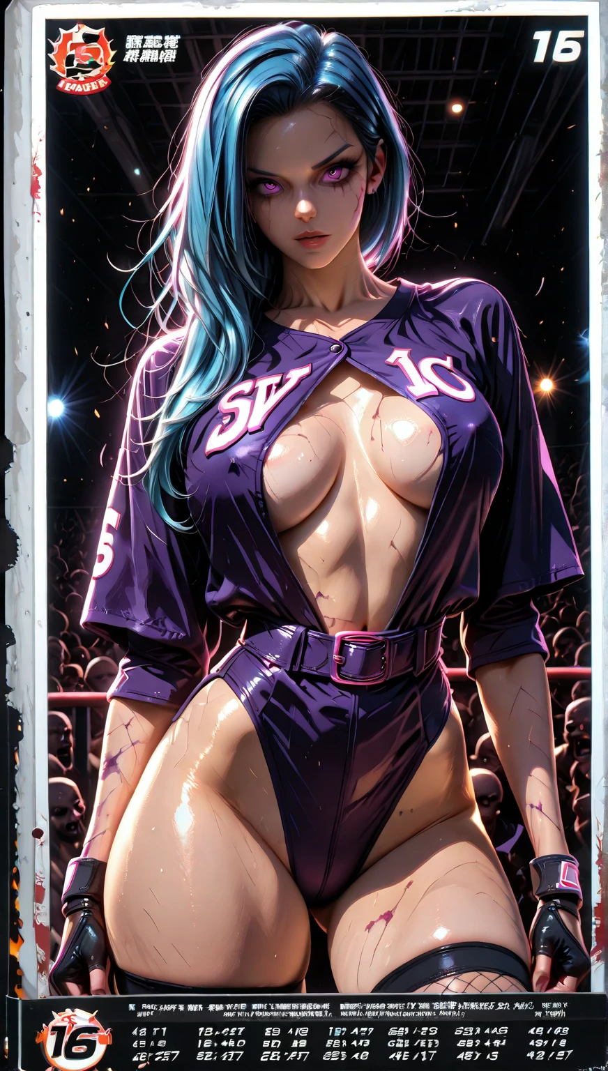 (((cum on mouth))),((Leg up))((cum on facial)),Glamour、((Naughty Cheergirl)),Colossal tits、small areola、(((toppless、nudde))),Loose socks、Seducting look、((heavy make-up))、((Random hair color)),((Random hairstyles)),