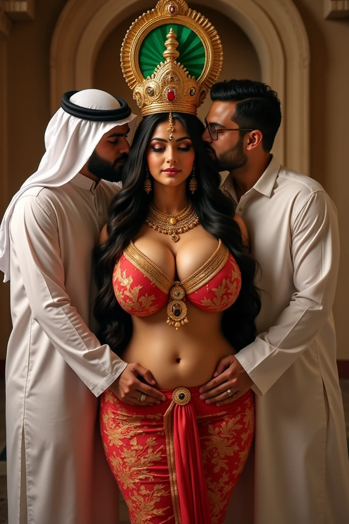 (masterpiece), best quality, Group people background,Mather big titts party people group see through dress with men Arabian details dress Dubai UAE Hijab, background people, tattoo, buddy tattoo designs ,street , blue eyes