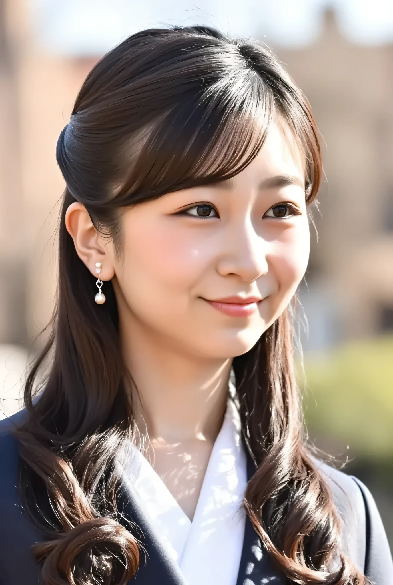 High Quality、masterpiece、very detailed、real、Slim and sexy、big breasts、美しくreal、（((naked、wearing a yukata、in a heavily polluted city、Protruding nipples are visible、topless、))） slim body 、small breasts、long eyelashes、pink rouge、、Sparkling Rouge、Sparkly makeup、 charmingな笑顔、gives off an enchanting aura in a fantastic area、stylish、nice、edgy、gorgeous、luxury、、Sexual、 charming、a black choker with a yukata loose、超real、skinny fit、super long ponytail、A Japanese garden with cherry trees、
