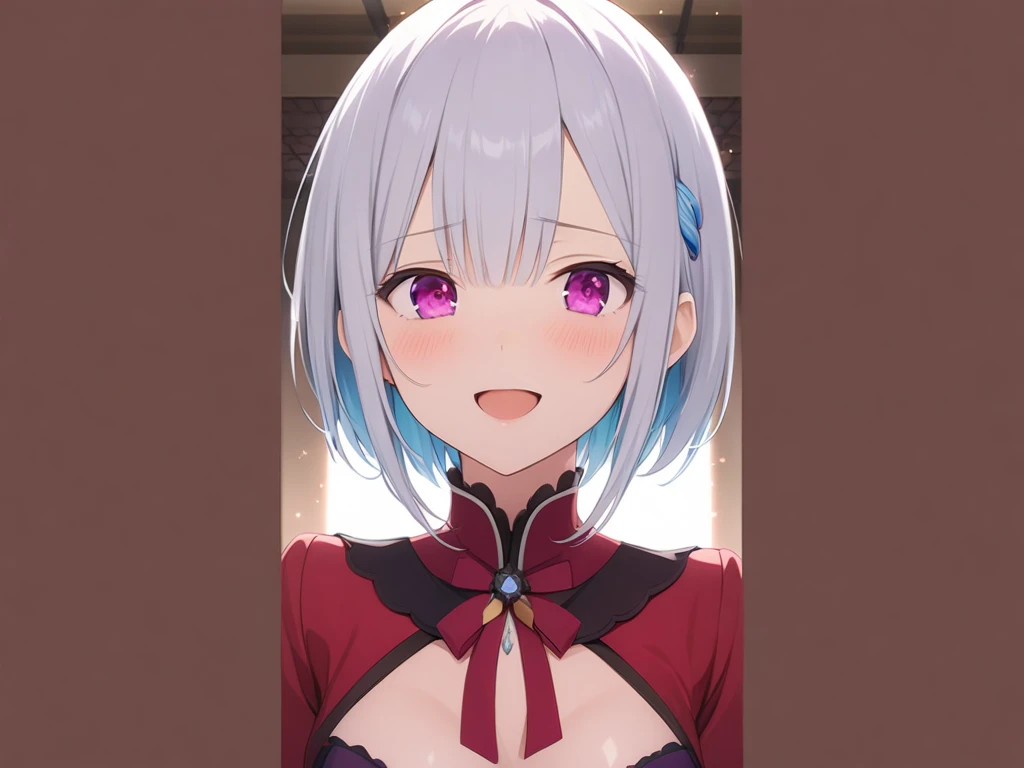 ((Highest quality、、masterpiece:1.3)), Upper Body、Long legs、Sharp focus:1.2, Beautiful woman with perfect figure:1.4、(Smiling:1.2), double eyelid、30-year-old female、Sexy pose、((((Close your mouth、One Woman、Bunny girl))))、