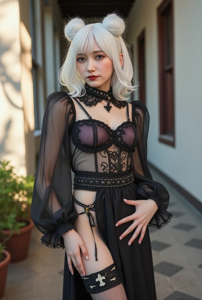 (8k, RAW photo, best quality, masterpiece, highres, absurdres, ultra detailed:1.3), (Photography, realistic, photo-realistic:1.4), (beautiful natural lighting, beautiful deatailed shadow, beautiful detailed glow :1.4),  atmospheric,

BREAK 1 beautiful girl,with a girl,(kawaii:1.5),(Chibi:0.5),(cute:2),(Loli:2),(12 year old girl),(big and full breasts:1.65),(Ahoge, crown braid hair,blonde hair,twim tail, blue bow, green eyes,eyebrows visible through hair,side lock,parted bangs,long hair, hair flower, hair ornaments, curly hair,bow:1.4),(Angel,white feathers, one white wing, Angel wings,spread your wings, shining wings),pit \(???(:d,blush:1.25),


BREAK //Character

(Based on the Gothic Lolita concept of (showing as little skin:1.6) as possible.:1.4),
(The black kimono is basically a kimono sewn from black fabric:1.7), and is styled in Gothic Lolita fashion.,
(The pattern is embroidered with butterflies and flowers in black thread.1.3),
(A lot of black lace is used on the collar and sleeves:1.7), making it very luxurious and cute.,
The lining is made of red fabric, creating a wonderful contrast between red and black.,
BREAK 
(Instead of a obi, a corset is wrapped around it:1.7), and (the strings are red:1.7), making it a fashion highlight.,
BREAK 
(The skirt part is (black lace skirt:1.5) with butterfly and floral prints, which enhances its cuteness.:1.6),
Add a touch of Gothic Lolita to your look with (knee boots.:1.3),
BREAK 
The white skin and dark eyeshadow make-up typical of Gothic Lolita creates a dark overall look. Wear a black headdress or ribbon to enhance your cuteness.,
BREAK 

(Girl with translucent and shining butterfly wings. Japanese kimono with short skirt. extra huge opened holding fan in hand,beautiful pattern holding fan Floating and dancing in the air. Aurora effect. A world with an original and fantastical atmosphere: 1.6), ,

BREAK wakame,wakame,wakame,(cowboy shot, from front:1.4),  BREAK manga style,manga illustration, (watercolor:1.55), 