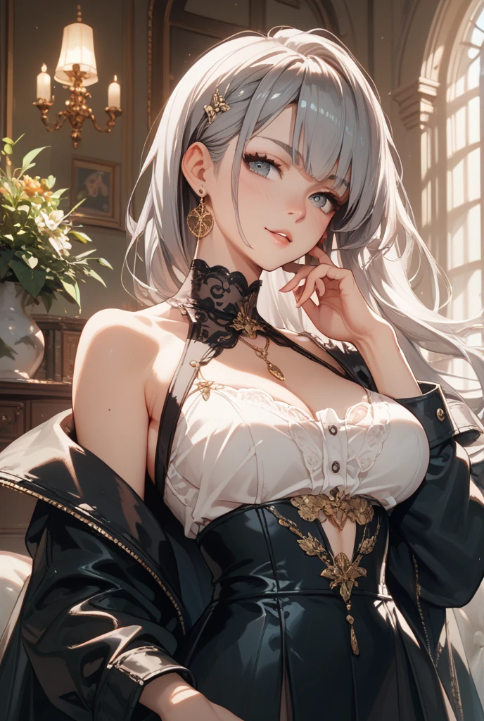 ((highest quality)),(ultra high resolution),(Super detailed),(detailed description),((best CG)),(best work of art),super precision art, great drawing art,(Art with precise details:1.5), (1 young girl:1.5), beautiful and well-shaped face:1.5,(Beautiful skin with precise and detailed depiction:1.6),(leggings and tee shirt ),gorgeous, masterpiece, best quality, high-resolution, finely detailed, extremely detailed and beautiful, distinct-image, 1 girl, 16 year old teenager, solo, soft facial features, symmetrical shaped face. plump cherry red lips, lightly tanned white skin. red and white-colored eyes, F-cup breasts, short height(150cm), plump short stack body type, waist length pink-white hair, small narrow waist, long and slender legs, curvy wide hips, elegant gothic courtyard setting