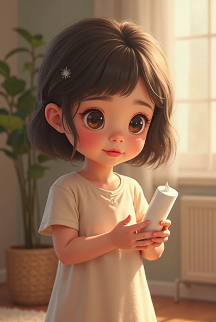 The child's perfume is missing
