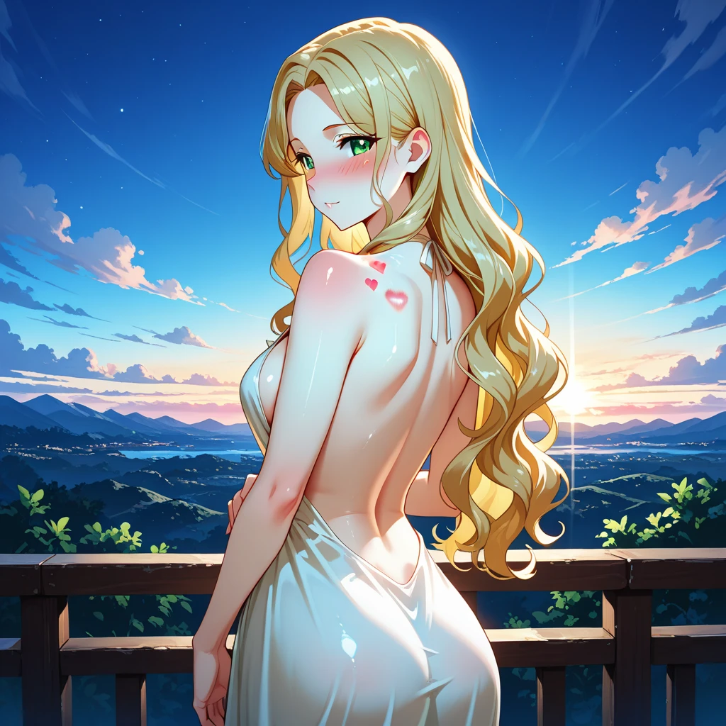 1 girl, serene expression, mesmerizing eyes, straight long hair, flowing dress, poised posture, porcelain skin, subtle blush, crystal pendant BREAK golden hour, (rim lighting):1.2, warm tones, sun flare, soft shadows, vibrant colors, painterly effect, dreamy atmosphere BREAK scenic lake, distant mountains, willow tree, calm water, reflection, sunlit clouds, peaceful ambiance, idyllic sunset, ultra detailed, official art, unity 8k wallpaper , zentangle, mandala
