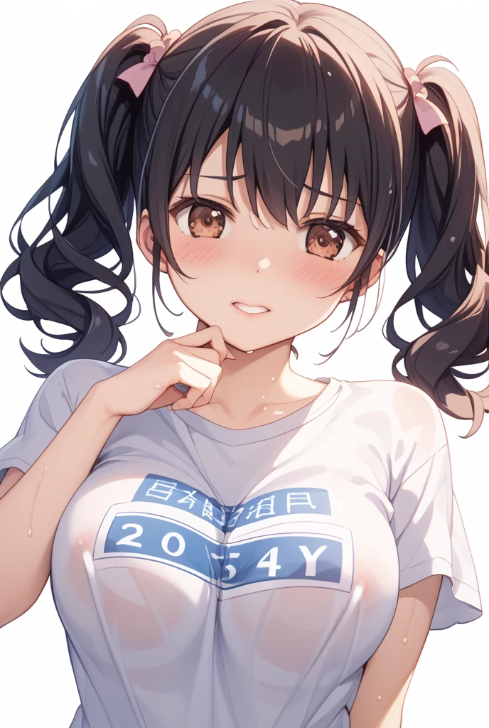Very detailed、(8k, RAW Photos, highest quality, masterpiece:1.2), (Very detailed 8k wallpaper),shape、Professional Lighting,Sharp focus, Written boundary depth、
Browsing Caution、Clear Eyes、Perfect Anatomy、With a girl、、、、15 years old、V-neck T-shirt、Micro Mini Skirt、、(blush:1.5),,Open Mouth、imminent kiss,Her plump thighs are in full view、、From above、(White panties:1.3)