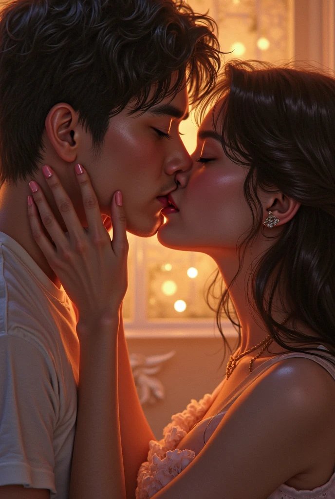 Lip kiss