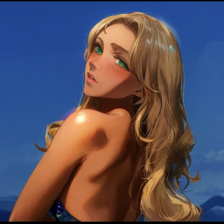 (best quality, hight resolution, Ultra-detail, realisti:1.37),(art station)Sexual atmosphere,fully nacked, stripper, dancing ,visible pubes, seductive smile, lustfull,bare breasts, blonde hair, , visible aerola , perfect ,, blue eyes, , Girl, flush, , sweating, wet skin, Drops of water all over the body, naked tits, wide hips, tight ass, sichtbarer Warzenhof, Big Areola, Water drops on the skin, sexy Pose, Red lips,