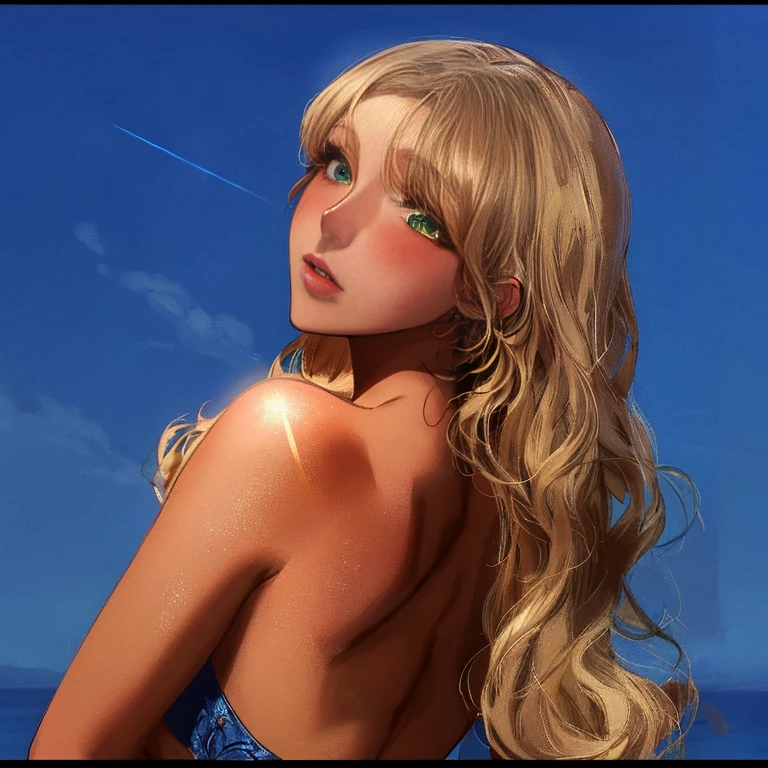(best quality: 1.2), clean face, (masterpiece: 1.2, 8k) perfect anatomy, 1girl,a beautiful fashion model ,(masterpiece, official art, best quality shiny hair, blonde hair with streaks in hair, full lips, big breasts, looking at viewer, (((naked bukake)))