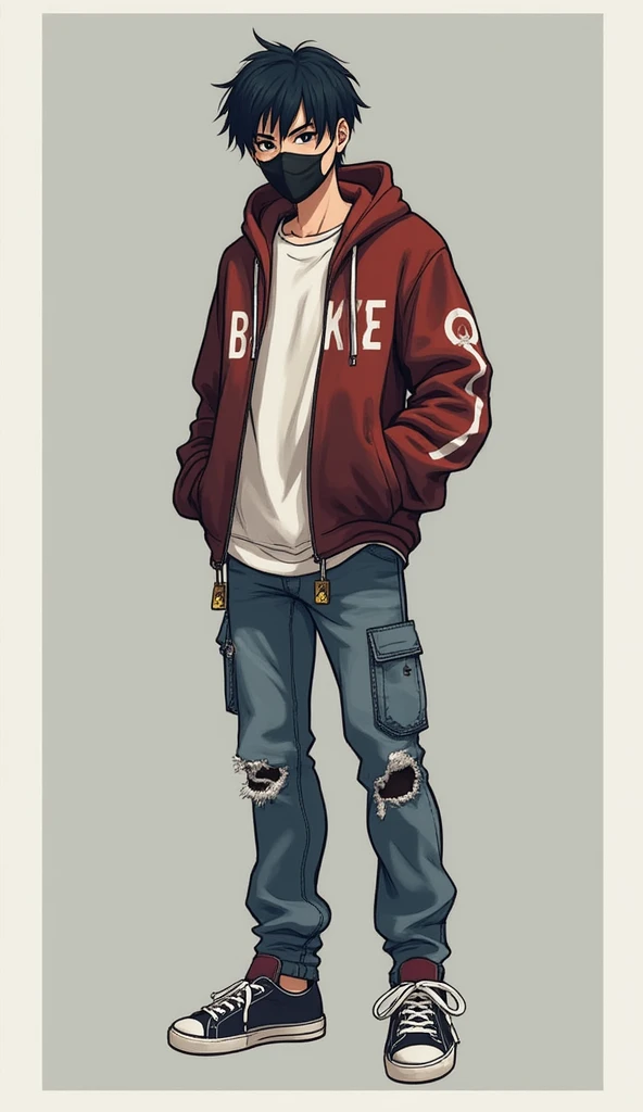 (Base) Justin Bieber, 2015, Calvin Klein photoshoot, blonde hair tousled and slightly damp, looking tired and a little cocky, as if he had just woken up after a party and was ready for new adventures.
Clothing:
Faded white T-shirt, hugging his athletic figure, with rolled-up sleeves.
Black skinny jeans, definitely ripped at the knees.
Worn "Vans" or "Converse" sneakers, a little worn but still stylish.
On his head - a baseball cap with some provocative print or logo, tilted to the side.
Details:
On the neck - a thin silver chain with a pendant in the form of a guitar or a microphone.
On the hands - several bracelets made of leather and metal.
On the fingers - several rings, including one with a skull.
A slight unshaven on his face.
His eyes are a little narrowed, as if he is looking at the world through dark glasses, even if they are not there.
An indispensable attribute is a pack of cigarettes (or a self-rolled cigarette with something more interesting) sticking out of his pocket.
Important!
Emphasis on a rebellious image, but without aggression. Justin as Jimmy is more of a "misunderstood artist" than a "bad boy."