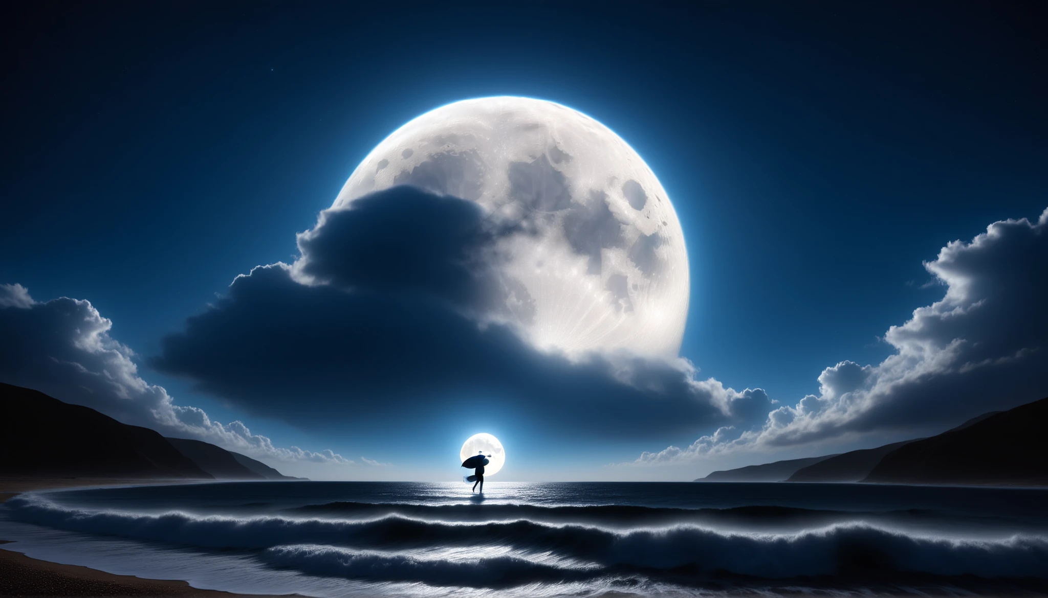 ( Big blue moon )
