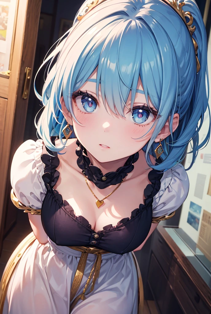deep skin,textured skin,shinoasada, sinon, blue eyes, blue hair, hair ornament, hair between eyes, hairclip, short hair, sidelocks, (small breast:1.2),
BREAK (jirai kei, frills, neck ribbon, pink shirt, long sleeves, zipper, black skirt, black thighhighs:1,2)
BREAK captivating posture,inside in room,peeking out upper body,Be red in the face,irritated expresion,Shut your mouth,(8K:1.1),
BREAK (masterpiece:1.2), best quality, high resolution, unity 8k wallpaper, (illustration:0.8), (beautiful detailed eyes:1.6), extremely detailed face, perfect lighting, extremely detailed CG, (perfect hands, perfect anatomy),