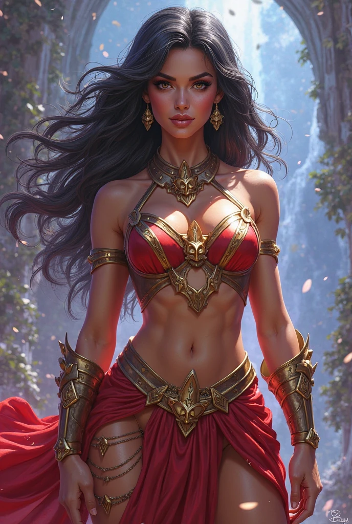 (((Realistic、Ultra-realistic、Realistic)))、Beautiful and sexy Medusa、Full body portrait、(8K,highest quality, masterpiece、Ultra-high resolution)、1 girl、((Delicate face、Detailed eyes and face、double eyelid、Red lips))、Medusa's costume、Highly detailed costume、Mature adult woman、bewitching and sexy woman、Confident face、A beautiful woman、Slim Waist、Sharp long legs、High-definition skin texture、night、Starry Sky、Wind、Professional Lighting