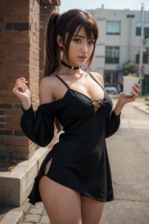 lady, posing seductively to viewer, solo:1, pov, beautiful thick thighs,
red light district background, long hair, 3/4 body, V neck mini hot dirndl