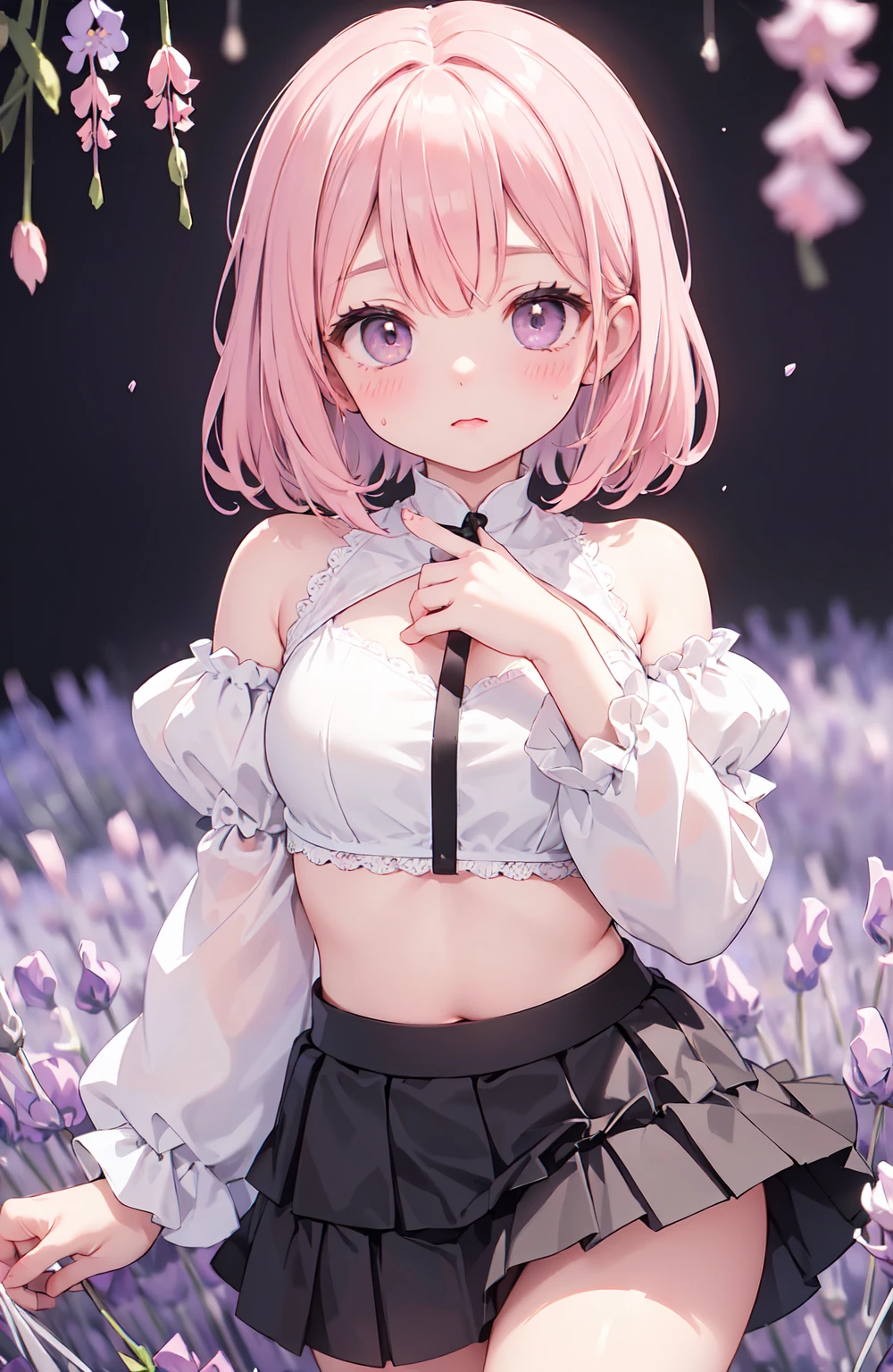 One Girl, Glowing Skin, 最high quality, (Game CG:1.4), Browsing Caution, Beautiful face and eyes in every detail、Tiny Lingerie, strict, ample breasts、((最high quality)), (Very detailed), (Very detailed CG 統合 8k 壁紙), Very detailed, High resolutionのRAWカラー写真, Professional photography,From below, ((Embarrassed face)))、(((Anguished expression)))、Glare, anger、 Full Shot、 最high quality, masterpiece:1.5), (Realistic, 私ntricate details:1.2), 超High resolution, (high quality, High resolution, Finer details), alone, Curvy Women, blush, Sweat, Oily skin, Shallow depth of field,(masterpiece、最high quality、High resolution、unity 8k wallpaper、Very detailedCG:1)、(Consciousness upward:1.0)、One Girl、最high quality、8Kmasterpiece、((software)), (18-year-old female, Beautiful detailed woman, ,(Micro Mini Skirt), ((With a shy look:1.5)), Hard nipples, Narrow waist, , Ultra mini skirt, ((Black Pantyhose)),Looking down,blue eyes, hair ornaments, Hair Ribbon,Show your forehead、Twin tails、Random colored see-through uniform、Lace choker, short hair,,No bra,,Very detailedな肌, Realistic texture、Very detailedな顔, (Beautiful Fine Eyes, ,The girl has a toned figure., 大量のSweatをかく、Sweatで濡れた髪、Sweatで透ける服、Sweatだく、目立つSweat、Sweatでぬれた髪、Athlete System、Cherry blossoms fluttering down、Silver Hair、Night cityscape。Reflection of light、moonlight