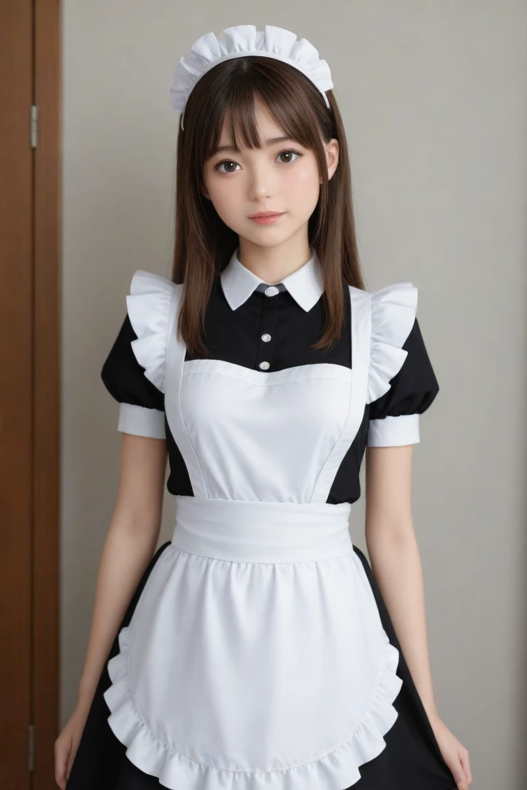 Anime Gao Cute Girl, Maid clothes,
