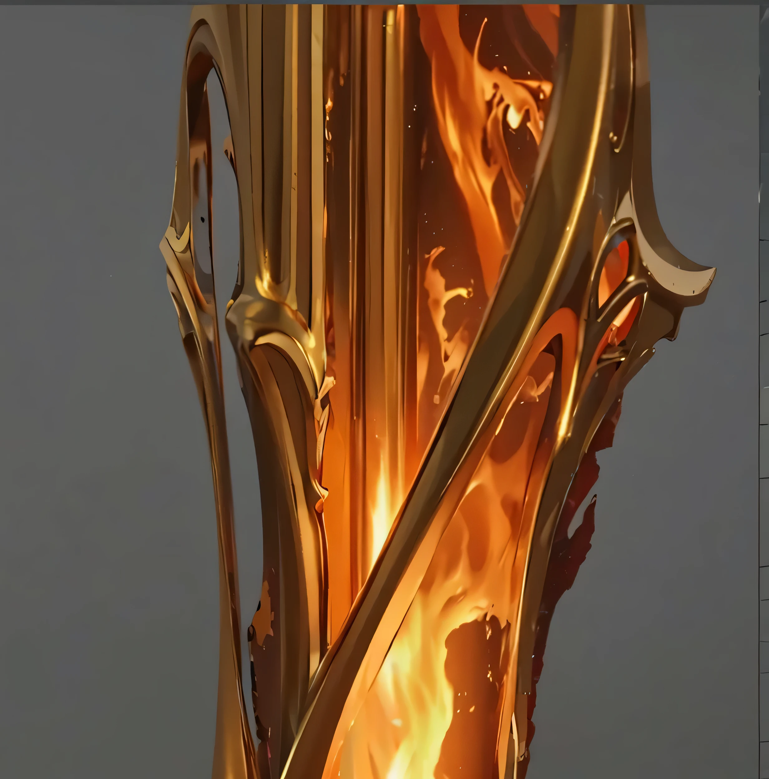 masterpiece, Best Quality, , super detailed, high detail, high quality, Best Quality, 1080P , flame,Delicate metal crafts,Flowing magma