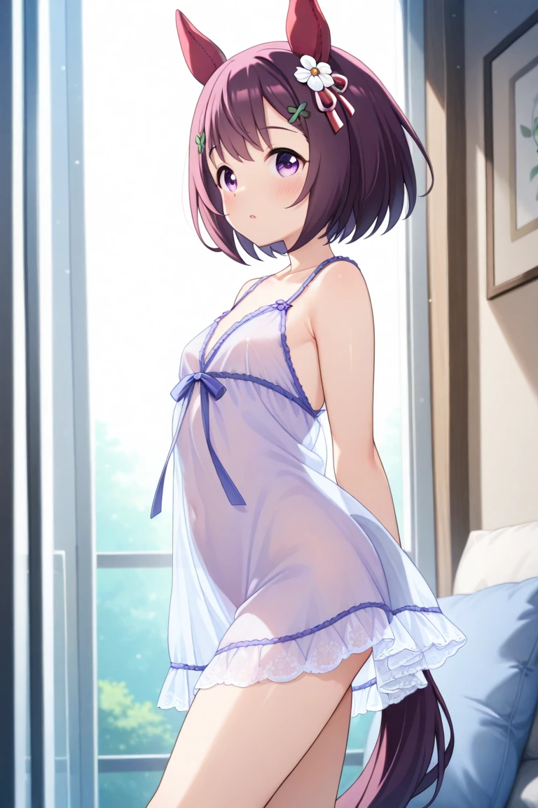 **(masterpiece、最high quality、high quality、High resolution、Very detailed) )Decadent atmosphere、(In a dimly lit amusement park、A girl wearing a thin camisole seduces a man、Negotiating prostitution)、sight、Browsing Caution、Baby Face, Intense masturbation,Severe attacks, Love juice is dripping, Erect nipples, clitoris, crack, Dildo, Heavy breathing, Ecstatic expression, Embarrassed face,whole body,Very small breasts, Thin thighs, look up, (See-through camisole)、Sexy Lingerie、 (((Browsing Caution))) (((infant))) (((4-year-old))) (((透明白See-through camisole)))(((Light short hair,Maroon Hair)))(((Droopy eyes)))(((Photographed from the front)))**