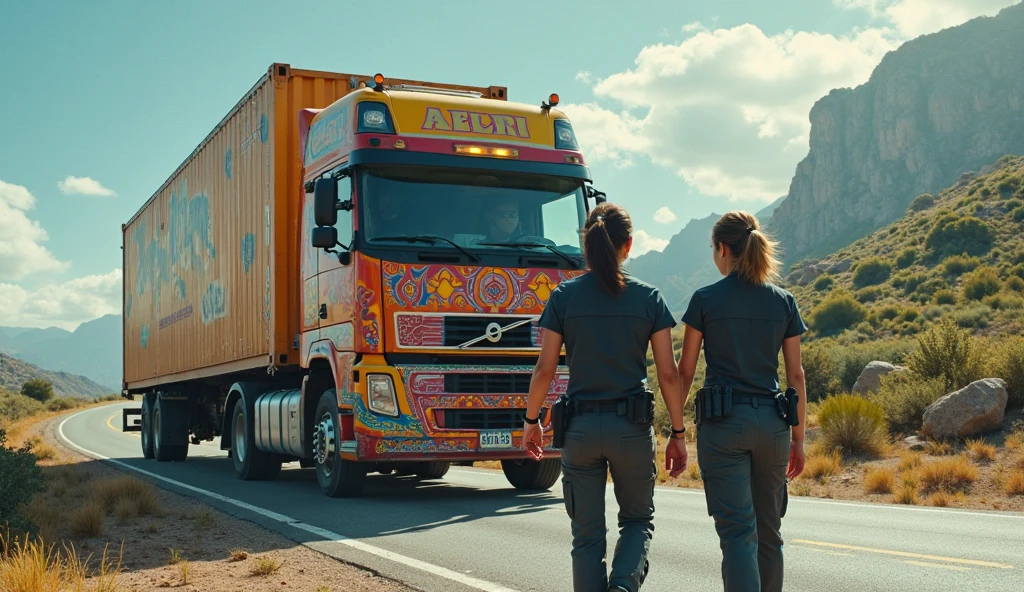 Two Trucks having sex