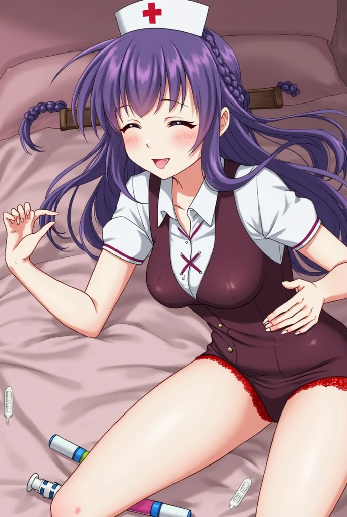 (((Spread your legs、Hands tied with ropes))、(((Accentuate your breasts、Shiny underwear、Hands tied with ropes)))、Highest quality, 8k, masterpiece :1.3)), whole body, Sharp focus :One Girl,Glowing Skin,SSexy pose,Highest quality,Tabletop,shape,Very delicate and beautiful,Hmph,8k壁紙,wonderful,In detail,Official Art,Very detailedなティッカーUnity 8k壁紙,Unbelievably ridiculous,Large file size,Very detailedな,High resolution,Very detailed,Beautiful detailed girl,Realistic,X-ray,The queue is full,(((Uniform Blazer、mini skirt)))、(((Big Breasts、Purple Hair、Hands tied with ropes)))、(((School、classroom、Health Room)))、Stand upright、Cleavage , ((きれいなPurple Hair、Hands tied with ropes))、Uniform Blazer、exy pose、Hairstyle: Long hair、Medium Izuna、Hands tied with ropes