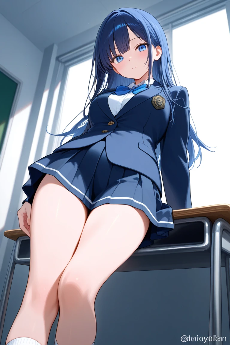 Please make sure your white panties are visible、