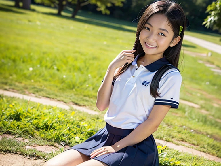 hight resolution、high-level image quality、in 8K、Real live-action、生a picturegraphy、top-quality、masterpiece、超hight resolution、生a picture、ren、Beautiful fece、masutepiece、((Obscene content))、For adults、charm of 、absurderes、((((Japan elementary school students))))、Japan Girl、((8years old))、((with round face))、((Thick eyebrows))、((Cute little face))、de pele branca、Juvenile physique、short neck、Smaller chest、kne、 thighs thighs thighs thighs、独奏、Fulbodeィ、(tre anatomically correct)、Very nice、Lifting a miniskirt、((Pubic area))、(Mansuji)、White panty、(Photorealsitic:1.37)、Photon mapping、Realistic、Radio City、Physically Based Rendering、depth of field rally background、a picture、(((a junior idol in Japan)))、Sparkling eyes、shiny lip、too bright natural light、The Bright Sun、Too bright sunlight、(((((8years old)))))、(((Pubic area)))、(Mansuji)、((((Japan elementary school students))))、(One Person), 独奏,Fulbode、 ((white long polo shirt, White sneakers, White tennis wear: 1.3, White mini skirt,)),From below、tennis,to stand、Open your legs、Open your crotch、Only one person,(head band)、unmanned playground