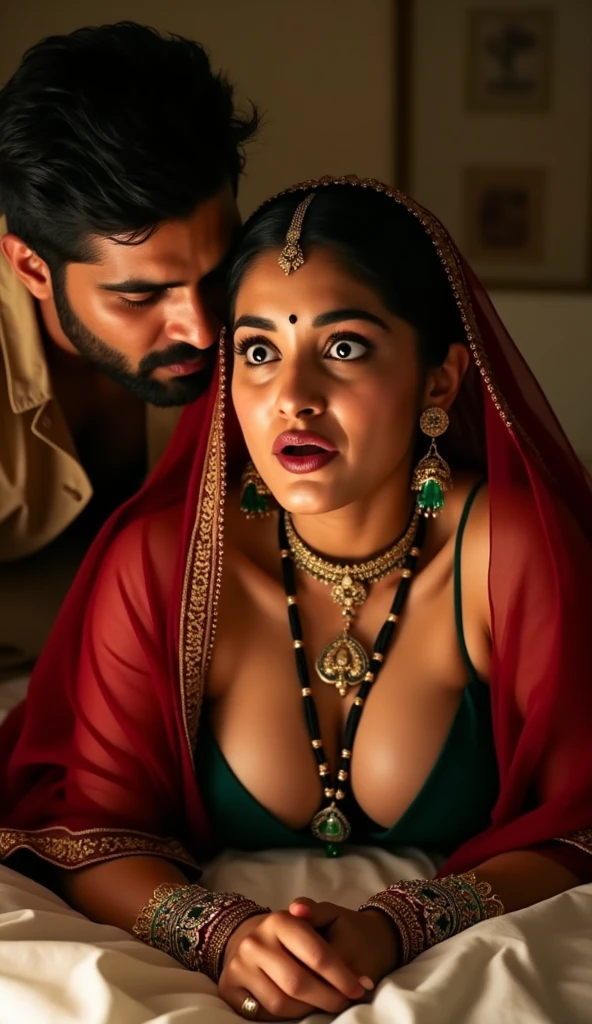 Beautiful thicc indian milf wearing red saree and blouse surrounded by angry goblins attacking her in dark forest, tentacles forest ,Being touched. Hands on her body , top breasts nude ,belly
curvy navel ,exposing , angry ,rape , anal sex, forced ,goblins are pressing her navel , they touching her breasts ,top view nude ,full body realistic , 4k, breasts nude, hot long nipples ,crowded goblins , pressing nipples ,breasts sucking , goblins sucking her breasts , milf siting on goblins penis, goblin sex