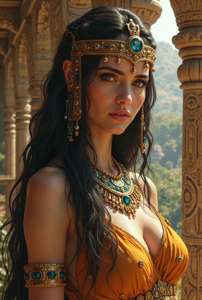 Cleopatra looking scandalous