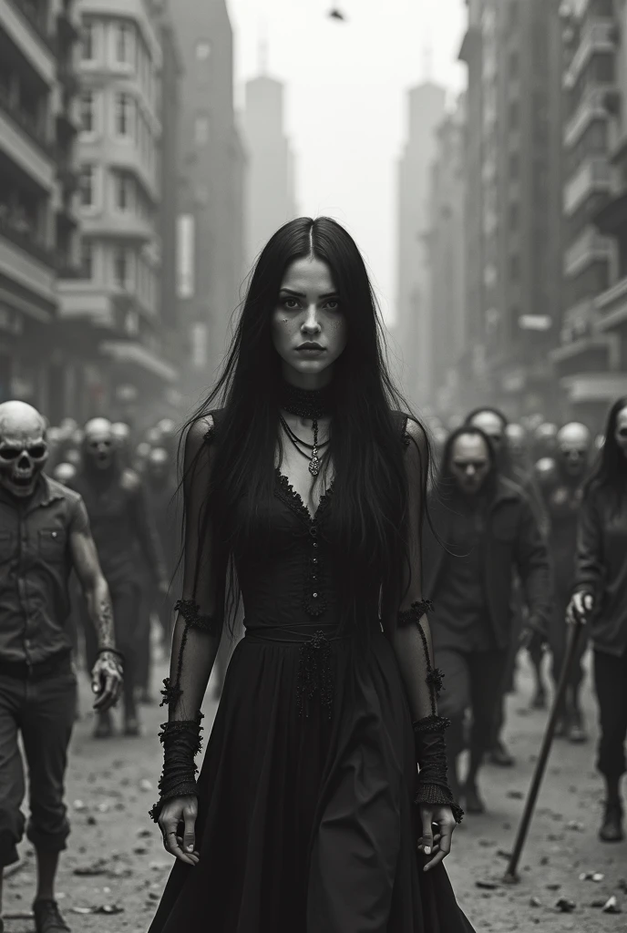 make a Dark Days themed book cover: Invasion of the Living Dead