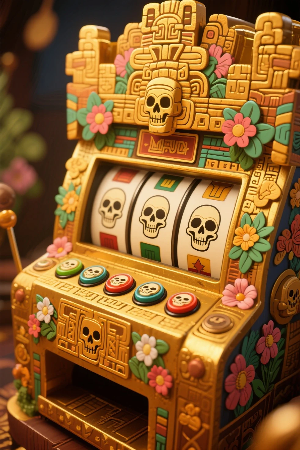 (psychedelic, vivid colors, 3d papercut shadow box ) of a deck of collectible cards spilled on a table made of colorful skulls, text "megapack" is written on the box, intricate details, masterpiece, best quality, still life, fashion photography, glamorous, stylish attire, captivating pose, dynamic composition, high-fashion aesthetic, professional studio lighting, expert styling, showcasing trend, conveying elegance, conveying attitude, evoking emotion, creating visual impact, editorial storytelling, artistic interpretation, fashion-forward visual