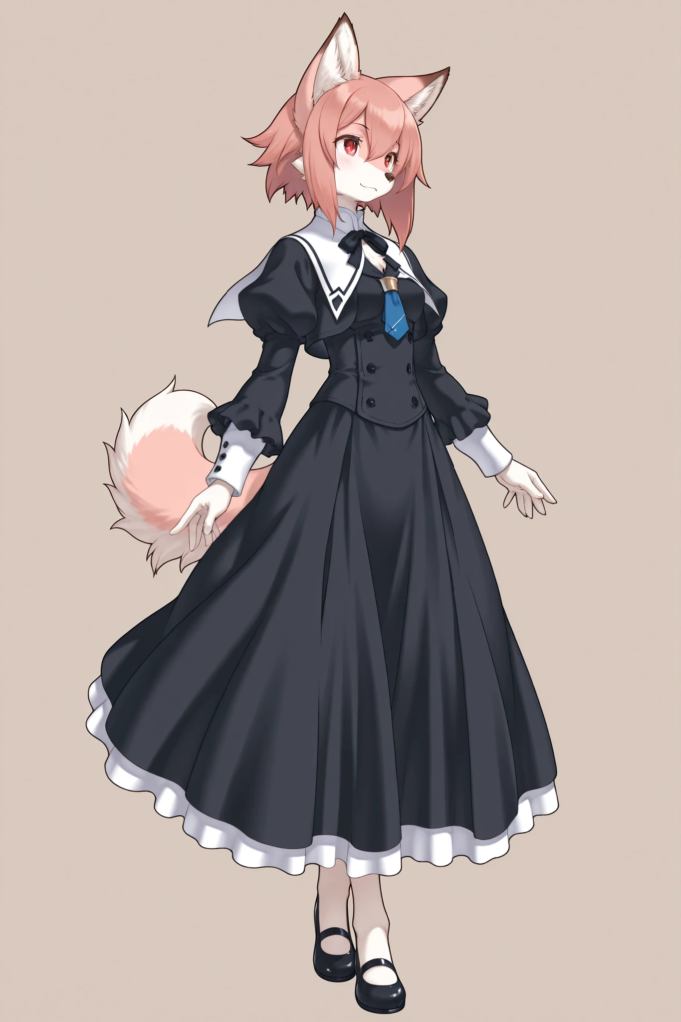 Furry, 1girl, by Akihiko Yoshida, masterpiece, high quality, best quality