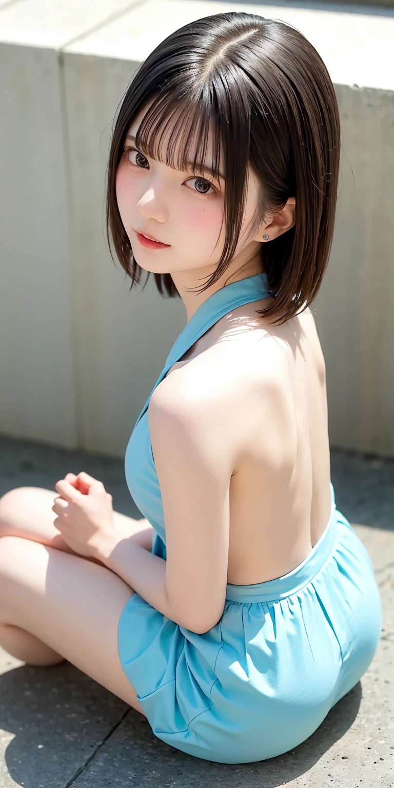 (8k, RAW Photos, Highest quality:1.2), (reality, reality的:1.4), (非常に詳細な8kwallpaper)、Sharp focus, Cinema Lighting, Beautiful eyes in every detail, Asymmetrical bangs, Glowing Skin, Highly detailed skin ,High resolution, Attention to detail, Detailed hairstyle, Ultra detailed face, Detailed lips, Hyper Real, Perfect limbs, Perfect Anatomy ,1 Japanese girl,Famous idols of Japan, Perfect female body,smile,short eyelashes,double eyelid、Look straight here,, whole body ,Tabletop、wallpaper、reality的、Bright lighting、Professional Lighting、Face Light Smooth Lighting、Beautiful woman、action、gravure、Sexy、so beautiful、Beautiful Skin、slim、((short hair))、((Brunette Hair))、Brown eyes、Looking into the camera、Small Bust、Pretty face,, smile, Hot spring background for hot spring inn, 超High resolution, Backlight, Top-down angle、Accurate 5 fingers, software , Bony body, Messy Hair,(yukata)、(You can see the torii gate.)、Pull out