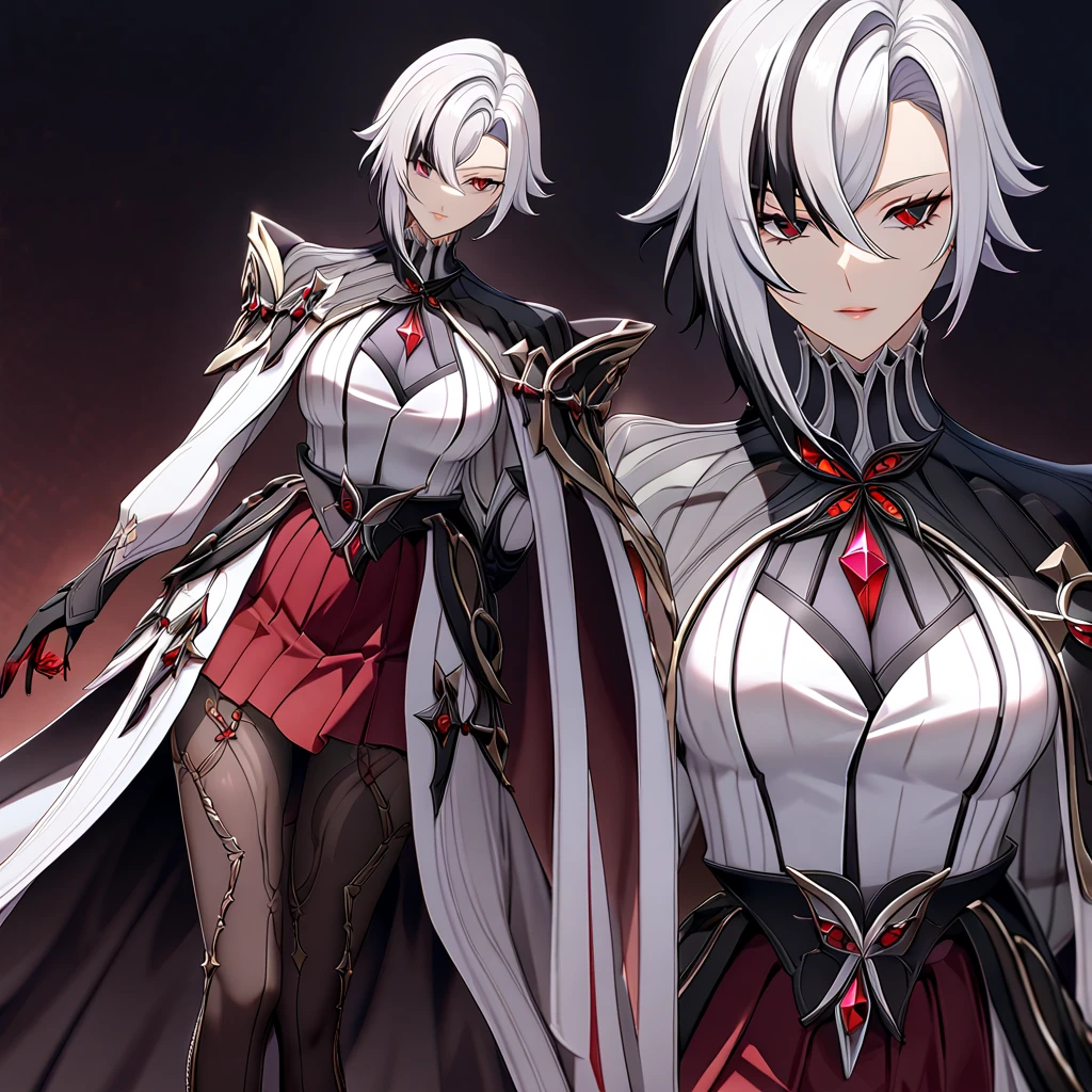 1girl, arlecchino \(genshin impact\), genshin impact,queen,castle,masterpiece,very aesthetic,newest,sensitive