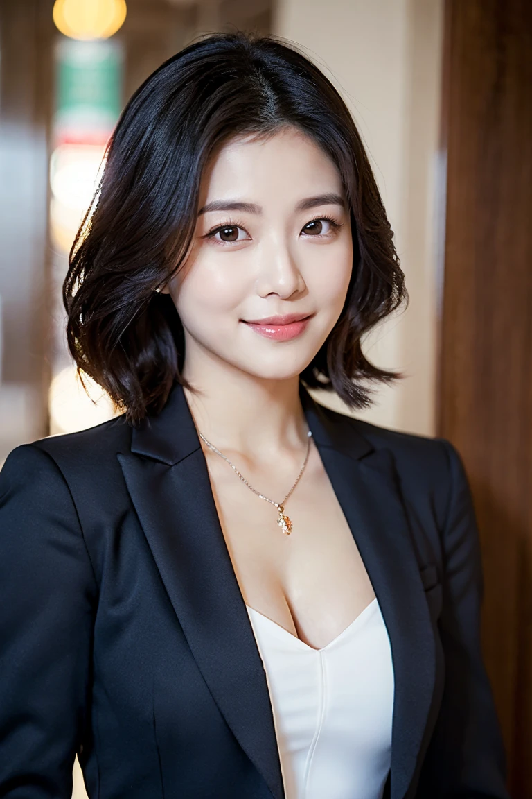 career women,(((Business magazine cover))),Business dresses,bright picture,((bust)),Real skin texture,Realistic ray tracing,True light reflection,8k,masterpiece,Super fine,Film effect,grainy,Realism,dynamic perspective