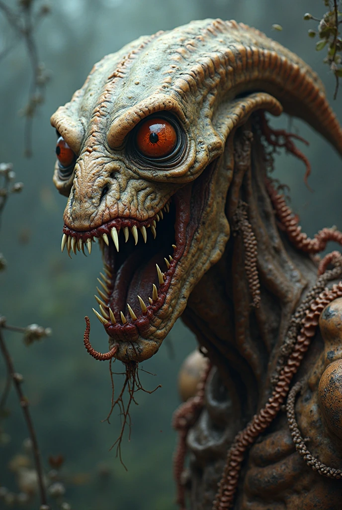 Load, monster, scary, horror. 