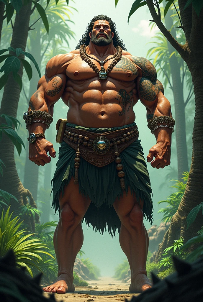 A monster based on Honduras, its culture and that is giant, that its weapon is an arrow and a bow and that it carries the flag of Honduras (🇭🇳)
