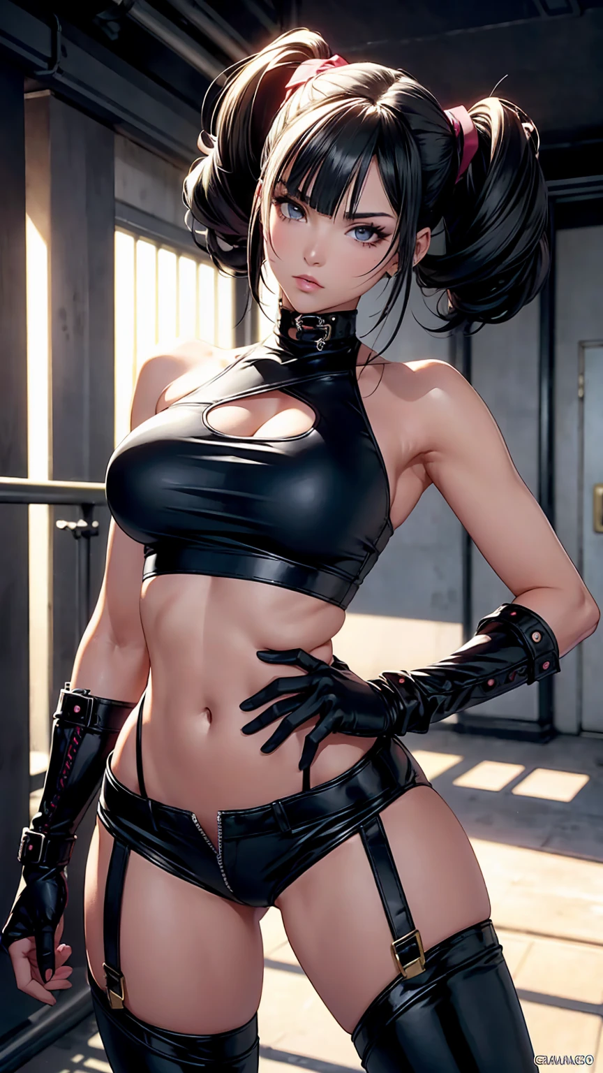 1girl, 17 years old, model appearance, slender sexy body, visible tan, medium breasts, sharp facial features, high-definition realistic eyes, disdainful gaze, long slender legs, crouching pose, nsfw, (best quality,4k,8k,highres,masterpiece:1.2),ultra-detailed,(realistic,photorealistic,photo-realistic:1.37),HDR,UHD,studio lighting,ultra-fine painting,sharp focus,physically-based rendering,extreme detail description,professional,vivid colors,bokeh,portraits