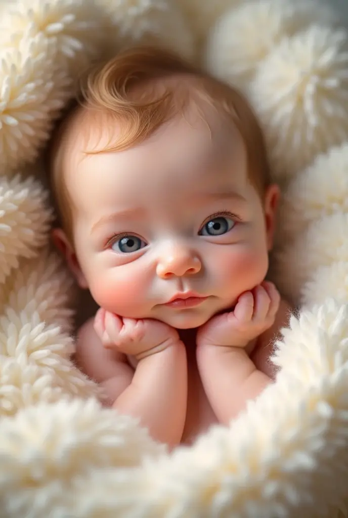 Generate realistic baby images