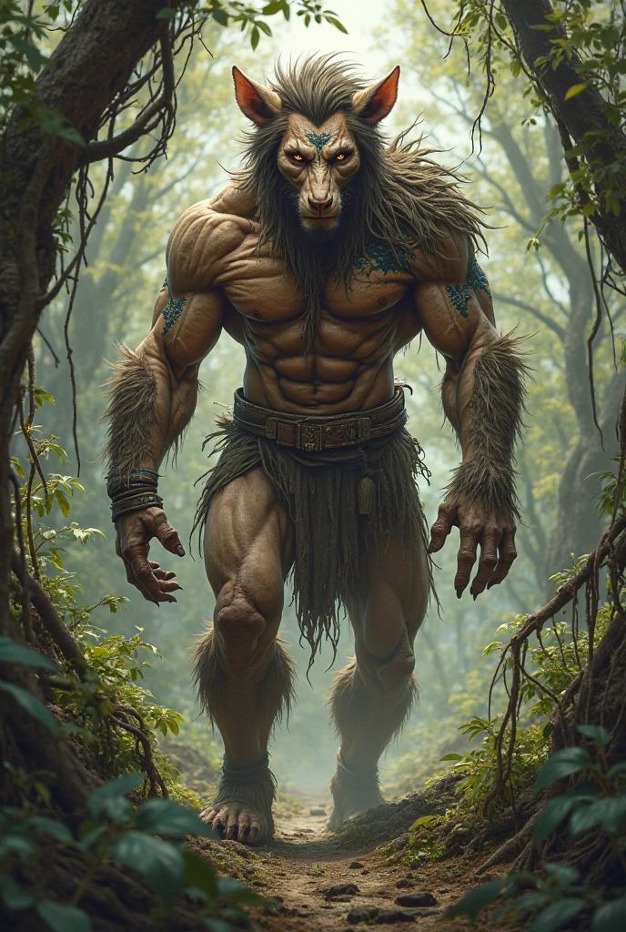 Hybrid breed human animal 