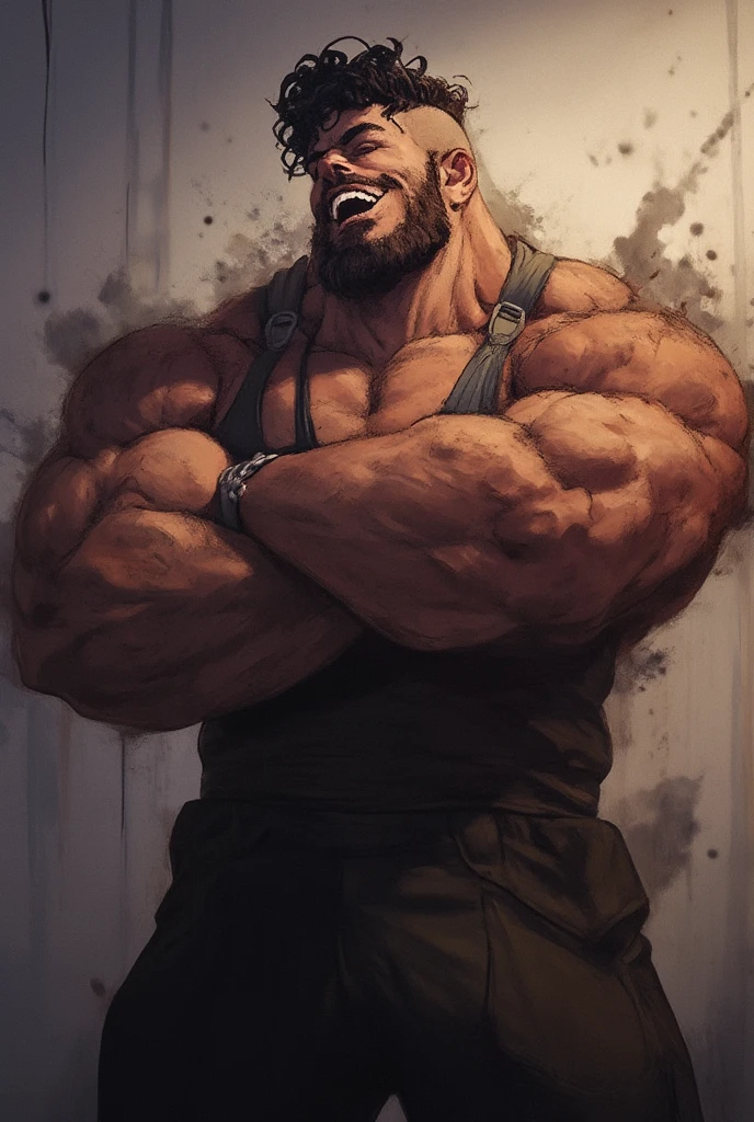 Full body photo, ((exaggerated muscles, exaggerated shoulders, very muscular and huge)), (muscular, hairy body, muscular man, tall man, big toe, abs, big thighs, wide shoulders, open chest)), ((facial and eye details), ((trim)), (square jaw)(nsfw), ((((bare chest, bare torso)))), (Male tribe, ((male, boy, male, male, only male, 1 man, male)), ((((18 years old)))), muscular man, ((male muscle)), male male, male male, male male, male male, male male, male male, handsome face, ((white hair, short), very short pointy hair, bleached gray hair in the hair band blue, underhair)))), ((grey eyes :1.3)), complex eyes, beautiful detailed eyes, symmetrical eyes, big eyes :1.5, ((dark skin, dark skin, shiny skin :1.5), tanned skin, bright skin :1.5, tanned skin, shiny skin, very shiny body)), (exaggerated muscles, Exaggerated shoulders, very muscular and huge)), (muscular, hairy body, muscular men, tall men, big toes, abs, big thighs, wide shoulders, open chest)), (details of face and eyes), ((slim)), (square chin)(nsfw), ((((bare chest, bare torso)))), (barefoot,), (lift pants), ((Tattoo and mark :1.5)), ((Tattoo and mark :1.5)), (Topless, topless,), wearing baggy casual shorts :1.3, baggy casual shorts)), ((ripped clothes, matte clothes, complicated clothes)), dynamic pose, looking at the audience, (serious,) piercing the eye), middle, appropriate proportions, Three laws, (white cloth covering the whole picture), winter, landscape :1.25, (wrinkled cloth), (cluttered background), dirty rags everywhere, (tattered not covering the whole picture, tattered utility room), extreme landscape, (stains everywhere), light blue yarn, modern style, tattered room, (sunrise, light blue moment), (No glossy fabric decor), high resolution, clear focus, (Super detailed, very detailed), (realistic artwork :1.37), (very detailed CG unified 8k wallpaper), (Bright colors, vibrant theme), (complex), (Masterpiece), (best quality), art photography, (SLR photography), (Complex background), perfect
