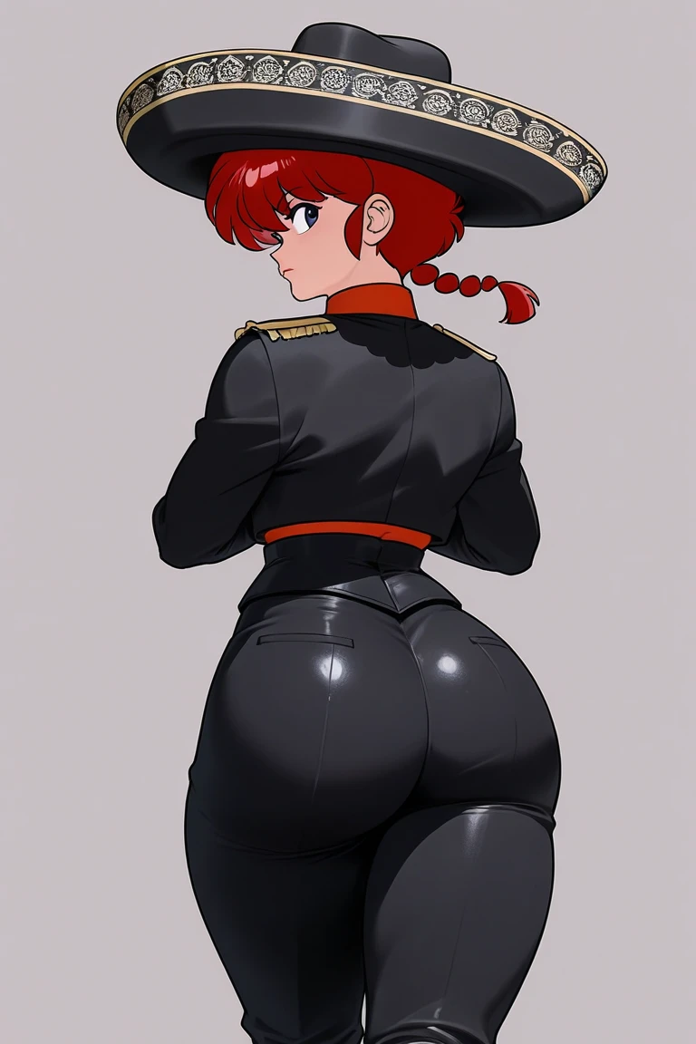 (absurdres,official art,unity 8k wallpaper,ultra detailed,High quality,best quality),1girl, detail face, beautiful eyes, red hair, iron cross,blush,peaked cap, skirt,ass,smile,two side up,(ass support),(hands on own ass),white gloves,military uniform,highly detailed,absurdres,masterpiece,