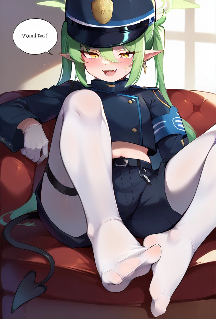 ((highest quality)), ((masterpiece)), (be familiar with), perfect face, long twin tails, berry light Green hair, (((((toddler))))), black military jacket, (((black military hat))), vagina, (((((sex))))), back, penis into pussy, penis into anal, ((((Motion blur)))), (((((girls trembling))))), black choker, (((disdain))), (((disgust Face))), wince, clenched teeth, from front, military base, spoken Tornado, legs apart, flustered, (((scattering sweat))), ((small breasts)), ((steam)), (lie on your back), strangulation, cheerful cheeks, cherry colored areola, ((sole)), (((gangbang))), 6boys, ((6penis)), faceless male, ((hand job)), (((cum on body))), (((((green Halo))))), ((((torn White pantyhose)))), (((The area around the pussy is torn))), come undone, ((elf ear)), white gloves, (((devil tail))), Profile
