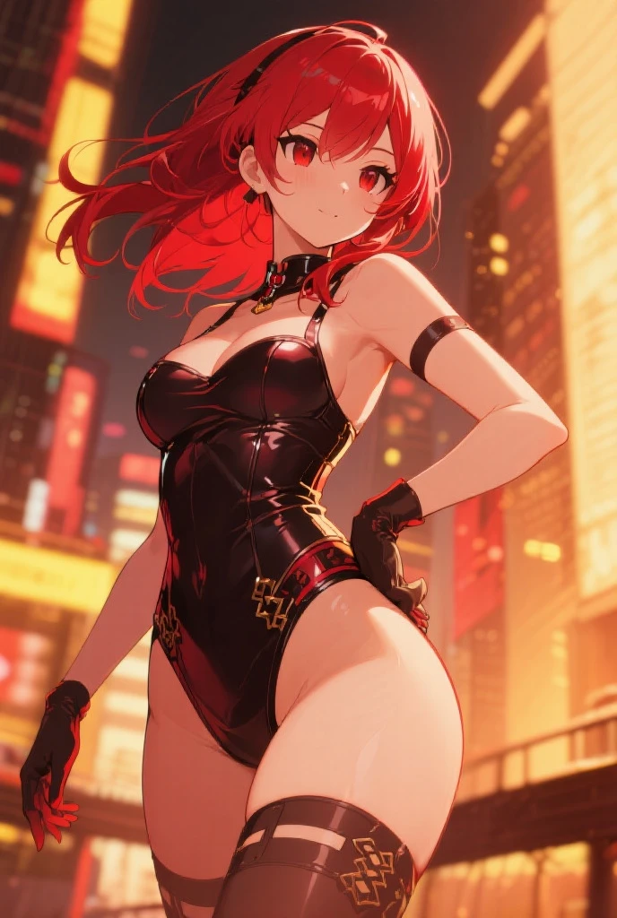 NSFW, 1Woman, ((best quality)), ((masterpiece)), (detailed), beautiful face, (defiance512:1.2), makima (chainsaw man), solo, sitting, red hair, (((sexy white doctor's outfit))), (((badragon black dildo))), (((ahego face))), (((long braided hair))), big golden eyes, bangs, (((evil smile dominant expression))), (((biting nipples))), (((extremely dominant pose))), (((legs spread open))), (((night city background))), (evil:1.2), looking at viewer, (interview:1.3), intense seductive gaze, contrasting soft skin, (lighting:1.2), ((best quality)), ((masterpiece)), (detailed), perfect face