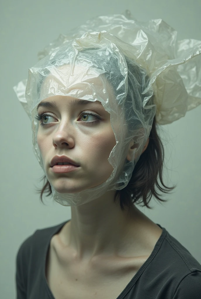 An eerie plaster that looks like it could be on the cover of a philosophy book