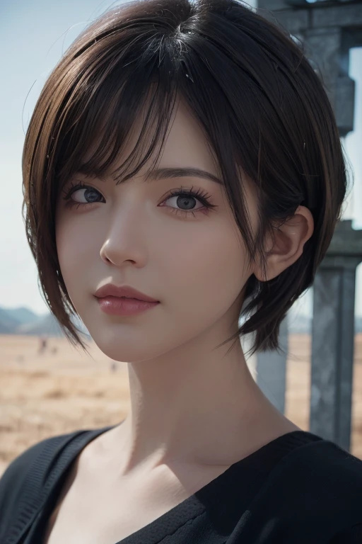 FUBUKI, (GREEN HAIR), Straight hair, TAUT CLOTHES, FUR COAT, JEWELRY, NECKLACE, long face, short hair, straight hair, (photorealistic:1.2), (masterpiece), best quality, (detailed face:1.4), raw photo, ultra realistic 8k, perfect artwork, (background violent tornado and storm :1.2),BREAK, photography,masterpiece,best quality,HDR,highres,realistic details,8K,HDR,highres,absurdres,1girl fly in the air, fubuki,expressionless, tiny breasts,masterpiece,ultra realistic,32k,extremely detailed CG unity 8k wallpaper, best quality