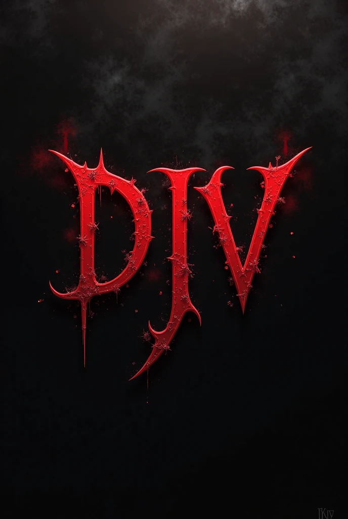 Logo with a pitbull skull and the name poxoxo with the same font as the band slipknot in 3d