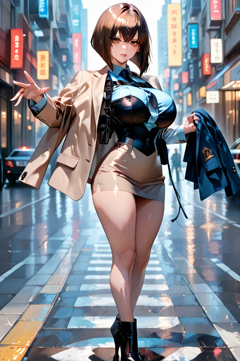 hallyu,police officers,Real,Tiny micro bikini,intaglio,Beauty,cleavage,Portrait of a 30-year-old pregnant woman in South Korea: 1.5、white liquid all over body、Spread your legs apart、Long-range shots: 1.0，((Dim lighting at night：1.5、Squat on the train at night、There are crowds、Don't look at the lens: 1.5、(Wear jewelry: 1.0、revealing the lower abdomen)、white stockings、Black boots、gigantic cleavage breasts: 1.2、Fleshy buttocks、Wide crotch、Sexy proportions))、semi-open strawberry lip、Redness of cheeks: 1.2，Lips are tightly closed、A look of fear on his face、(Watching from behind、back to look back)、(with short black hair: 1.5)、((A detailed face))、(fine detailed skin)、(Photos realistic)(top-quality), 8K, Ultra HD, high high quality, Grain Film