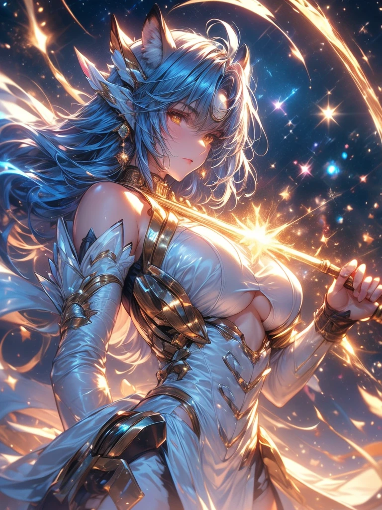 Anime girl with sword and bunch of flowers, anime epic artwork, badass anime 8 K, Detailed Digital Anime Art, by Kamagurka, anime fantasy artwork, official artwork, 2. 5 d cgi anime fantasy artwork, Ayaka Genshin Impact, detailed anime art, Detailed anime artwork, best anime 4k konachan wallpaper, high detailed official artwork