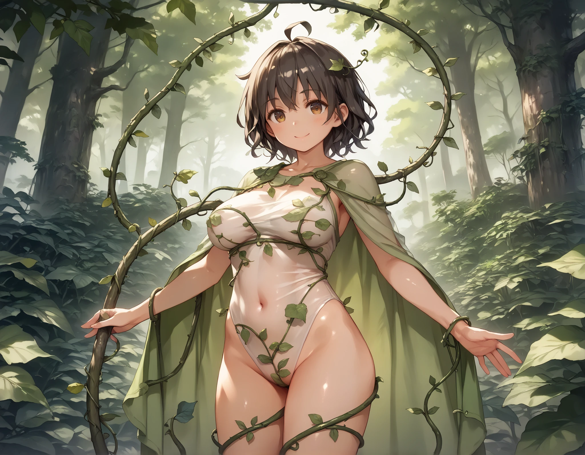 Correct body depiction、Correct leg、fullnude、Figure without thread、Perfect pubic area、Open labia